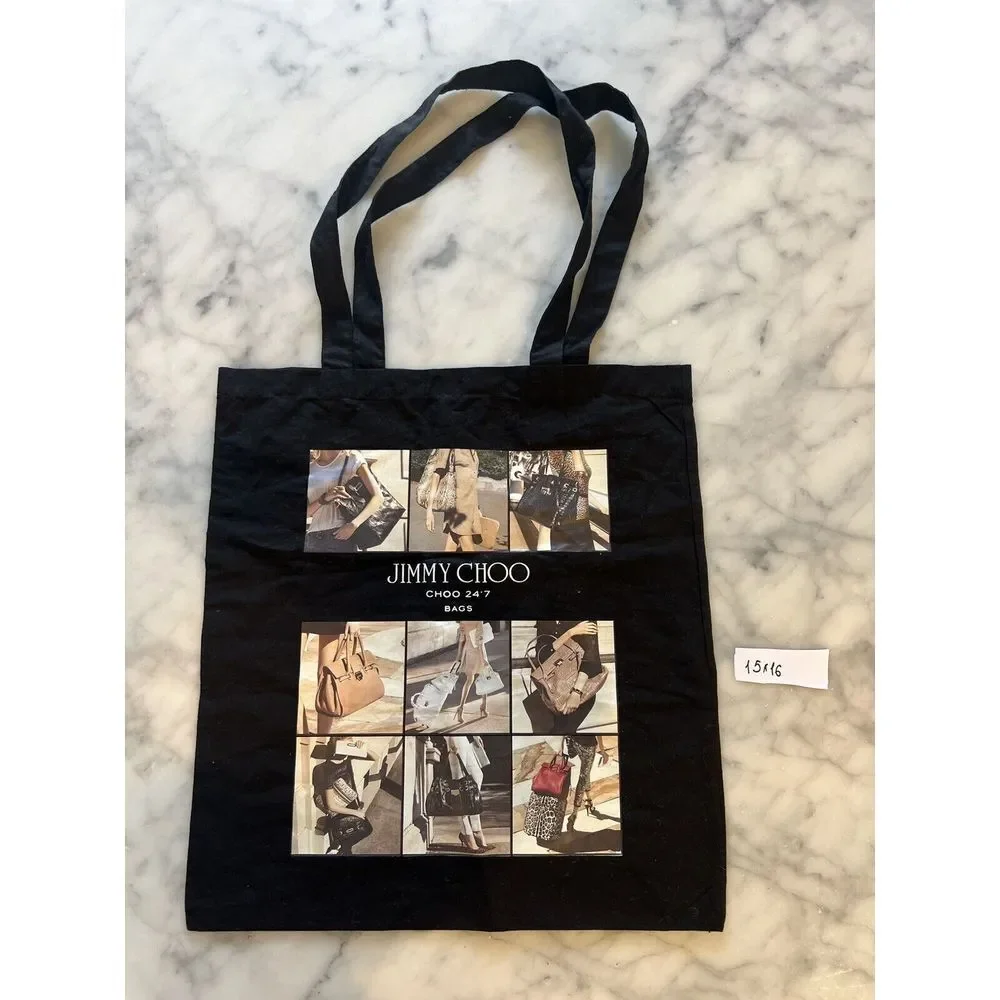 JIMMY CHOO tote DUSTBAG STORAGE‎ BAG PURSE DUST COVER  POUCH LARGE